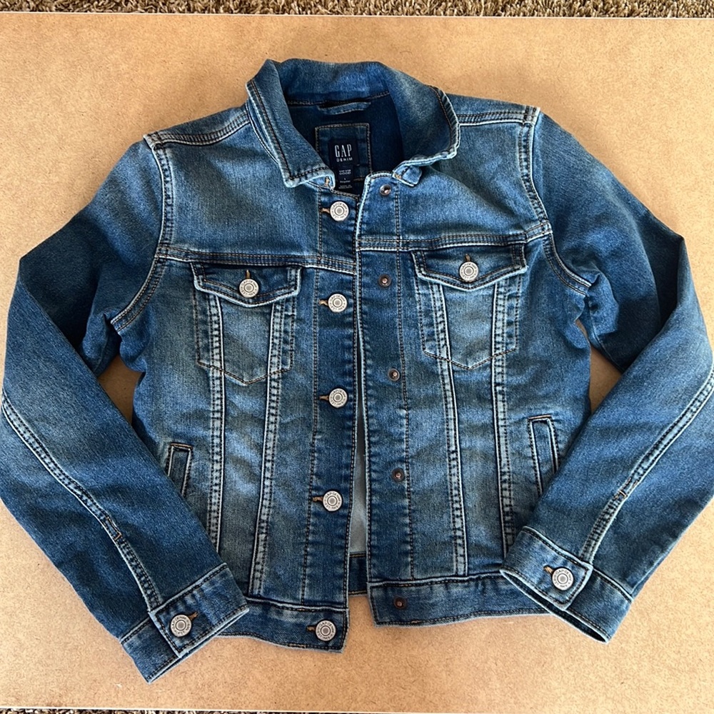 GAP girls jean jacket